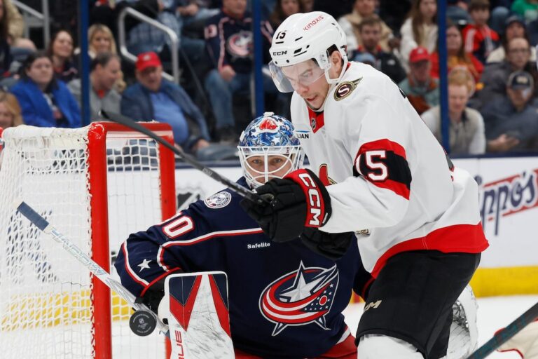 Olivier et Danforth ont conduit les Blue Jackets à 5-2 victoires sur les sénateurs pour casser un dérapage de trois matchs
