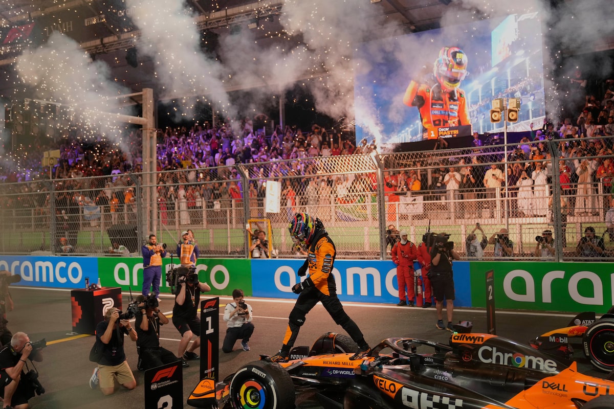 Oscar Piastri gagne à Jeddah pour prendre la tête de la Formule un