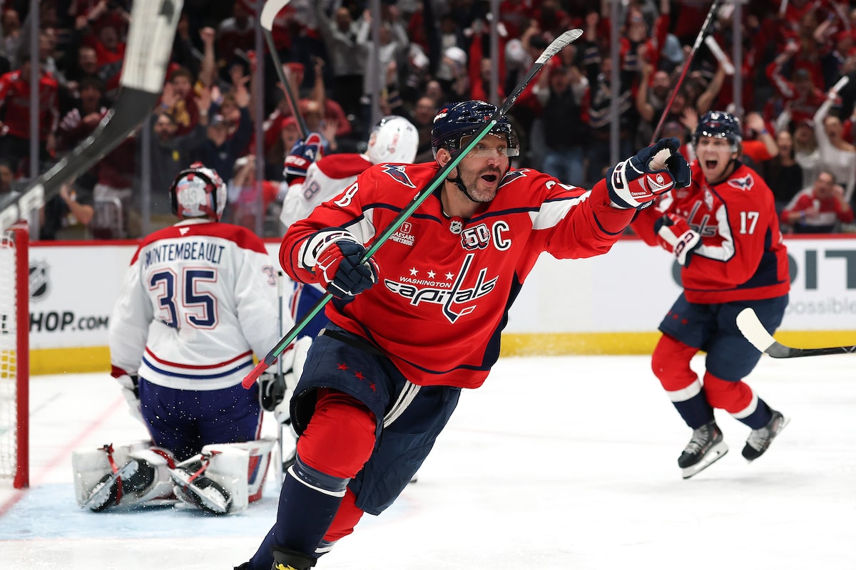 Ovechkin marque son premier but en prolongation en prolongation alors que les Capitals ont battu les Canadiens 3-2 dans le match 1