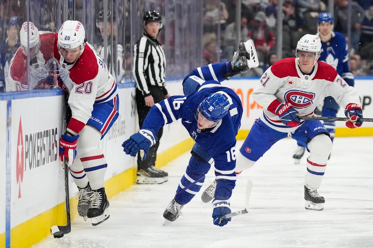 Toronto Maple Leafs Top Montréal Canadiens 1-0 comme Marner marque OT Winner