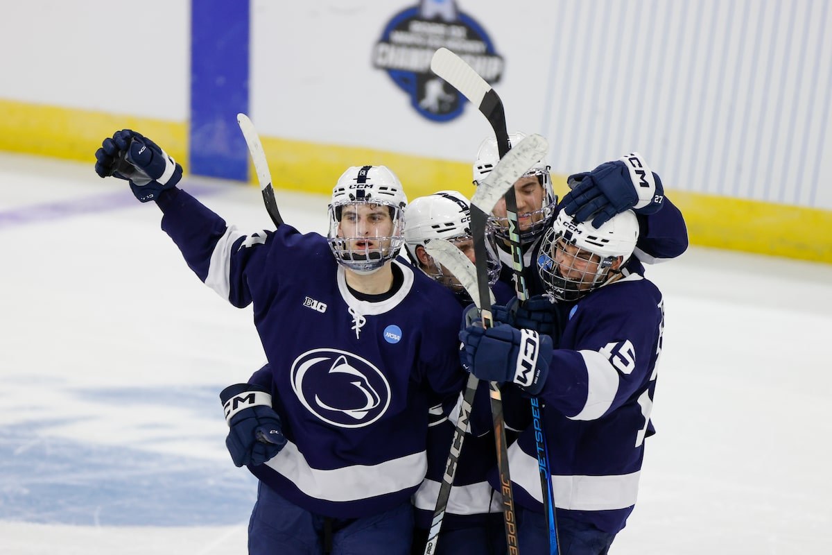 `` Une autre boîte à cocher '': Penn State cherche à terminer une histoire improbable à Frozen Four