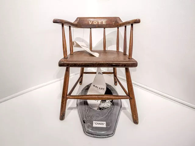 «Chaire n ° 7: Douding artistique», 2009 - Courtoisie