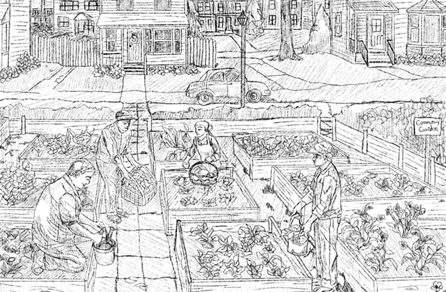 "Ground Ground" par Evvi Tower Pierce - gracieuseté