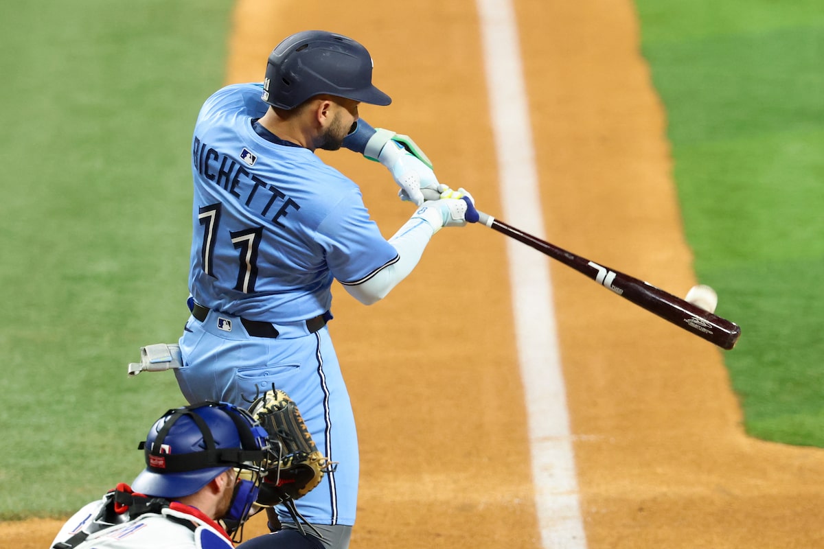 Bichette frappe la 9e manche Pinch Homer et 5 lanceurs de Toronto se combinent sur une victoire 2-0 au Texas
