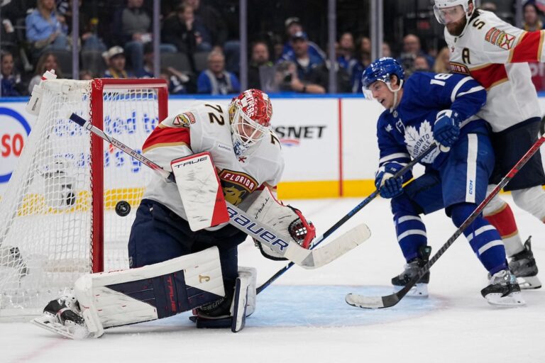Bobrovsky contrôle maintenant la série, et c'est une mauvaise nouvelle pour les Leafs
