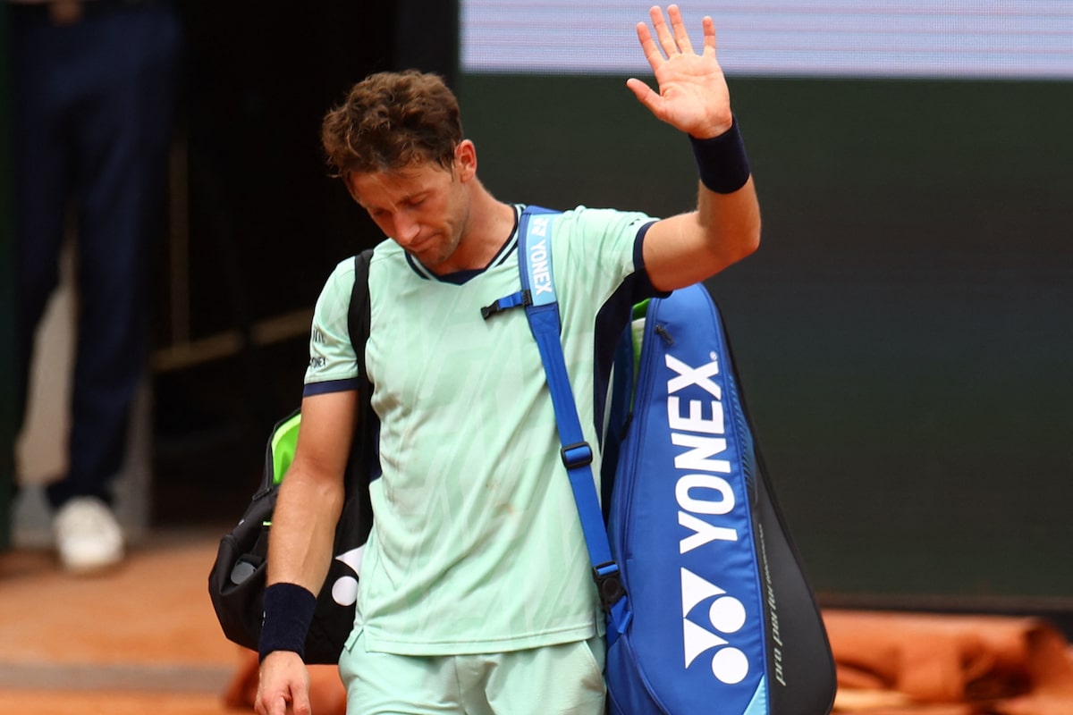 Casper Ruud gêné par un genou douloureux, perd contre Nuno Borges à French Open