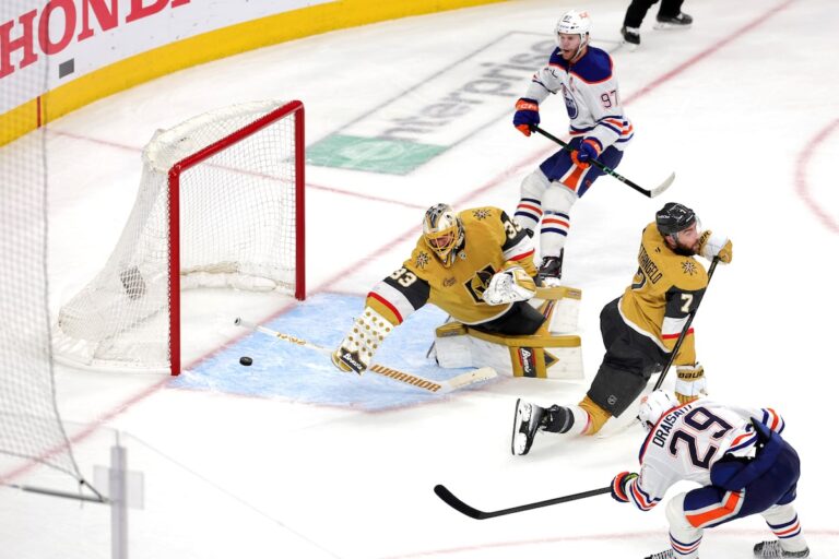Draisaitl marque en OT pour donner aux Oilers une victoire de 5-4 sur Golden Knights et une avance de la série 2-0