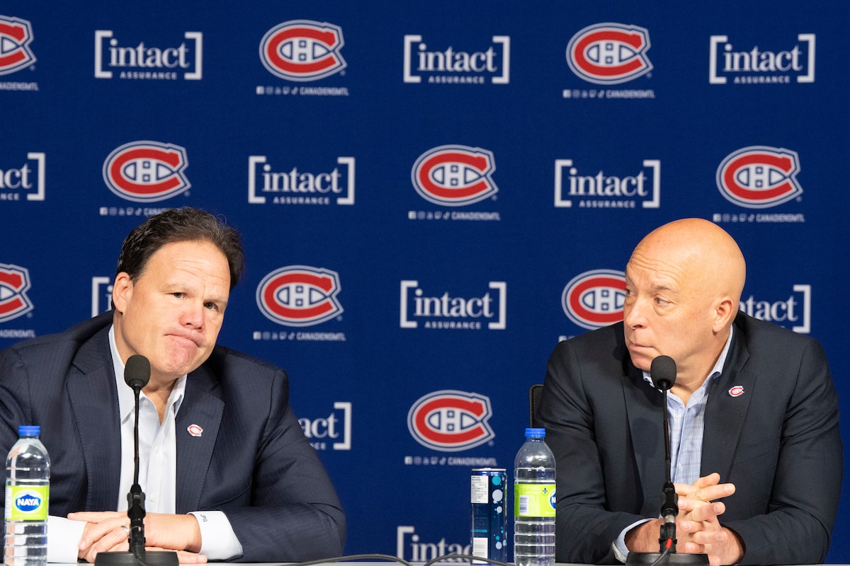Gorton des Canadiens, Hughes Temper des attentes hors saison après la couchette des séries éliminatoires