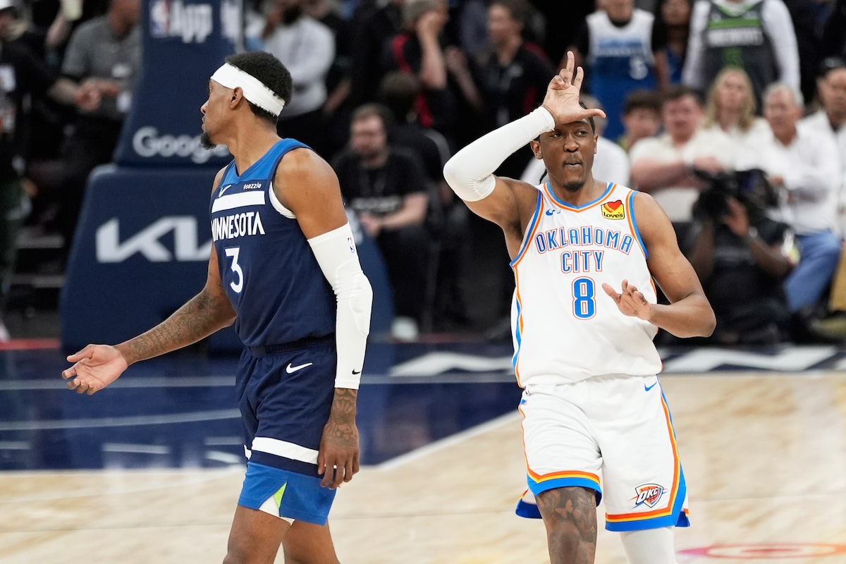 Jalen Williams d'OKC est essentiel alors que le tonnerre cherche à décrocher l'ouest, les loups essaient de rester en vie dans le match 5