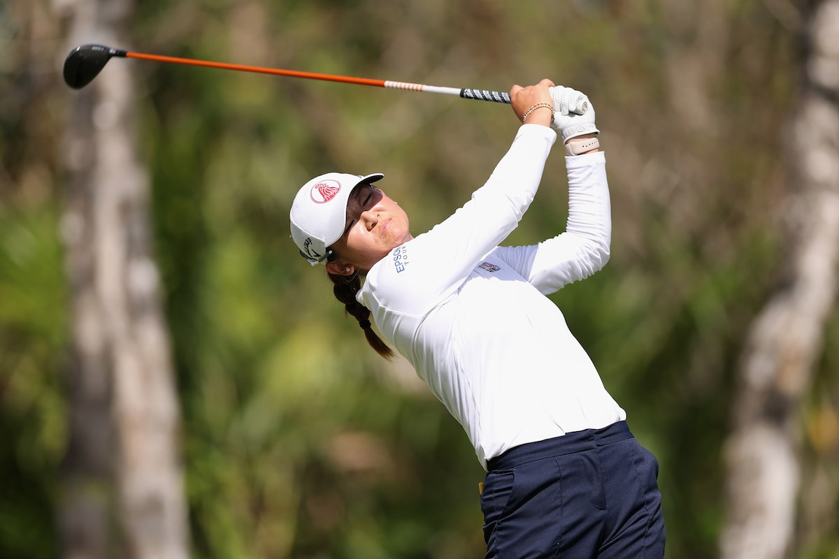 Jenny Bae Birdies Last Hole pour une avance de 36 trous dans le tournoi du Mexique de LPGA