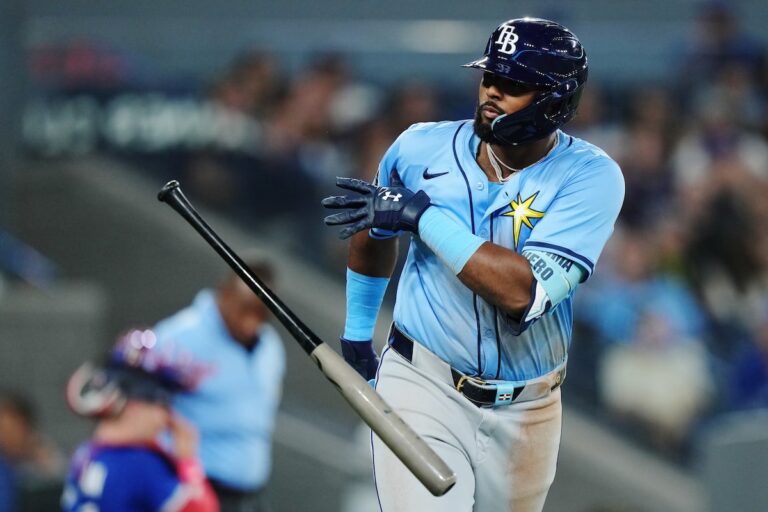 Junior Caminero's Ninth manning Grand Slam Slam le soulève les rayons sur Jays 11-9