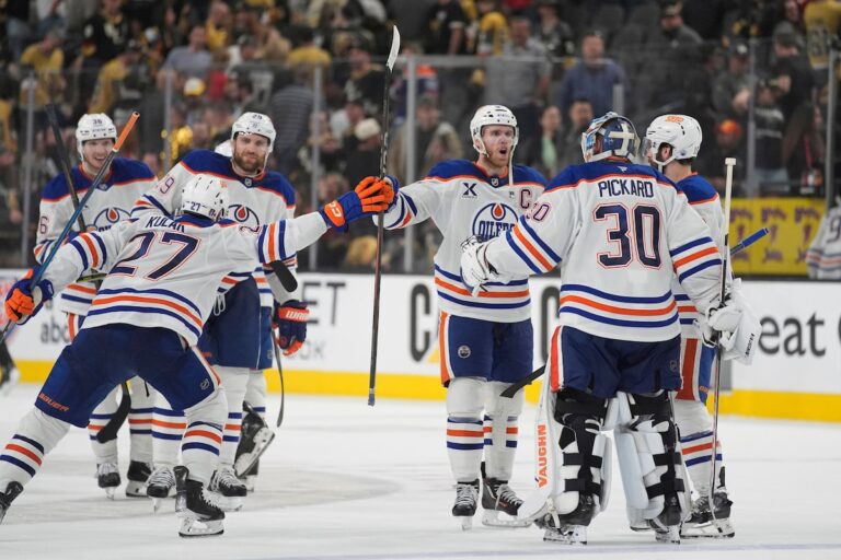 Oilers dans le siège du conducteur se dirigeant chez lui en série contre Golden Knights
