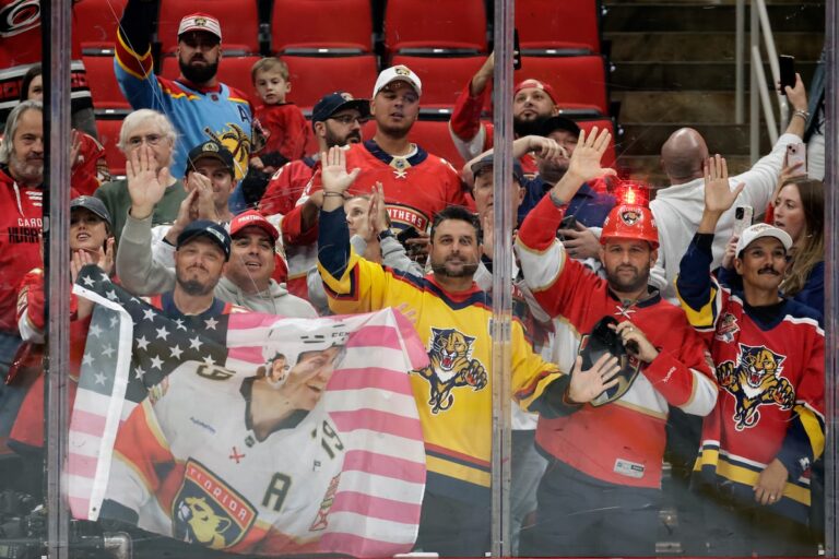 Pour les Panthers, le décroche d'un 3e voyage consécutif à la finale de la Coupe Stanley n'a pas conduit à la célébration