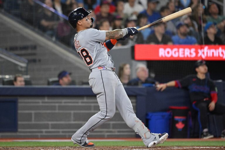 Riley Greene frappe Homer, a deux points en tant que Tigers Edge Blue Jays 5-4