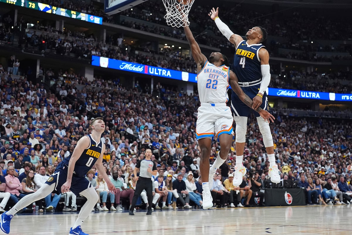 Shai Gilgeous-Alexander marque 25 points et mène Thunder après Denver 92-87 pour égaliser la série 2-2