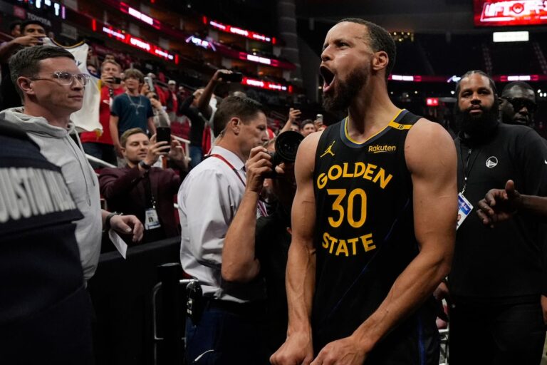 Stephen Curry et Buddy Hield Lead Warriors devant les Rockets 103-89 dans le match 7