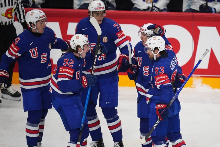 US Downs Finland 5-2 pour atteindre les demi-finales dans les mondes de hockey masculin