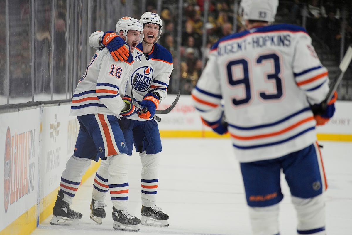 Un autre retour, mais un match 1 rare dans une série éliminatoire pour les Oilers d'Edmonton