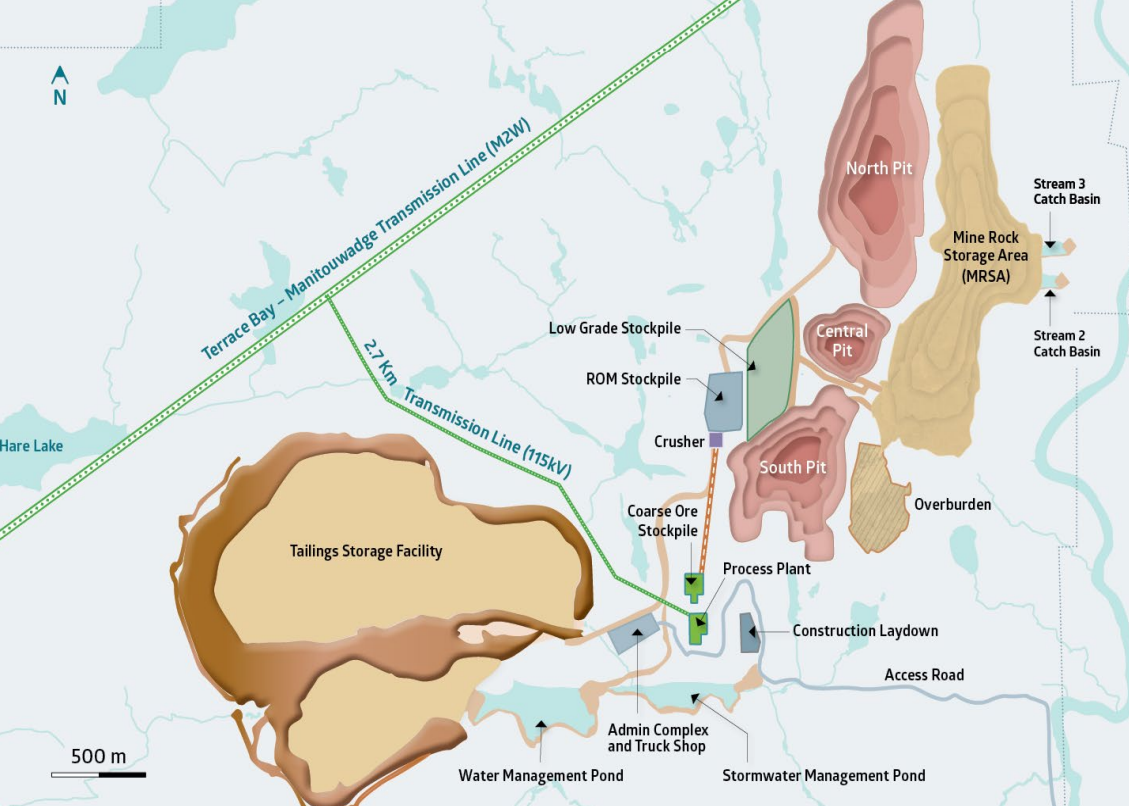 Un moment allelojah pour le constructeur de mines de marathon comme le dernier permis arrive