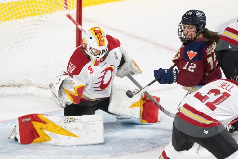 Vainqueur de Darkangelo Nets, Charge Gagner 3-2 sur Victoire dans le match 1 de la demi-finale PWHL