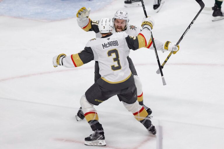 Vegas passe avec 3-2 victoire dans la série Clincher, comme Wild Go 1-and-Done encore une fois