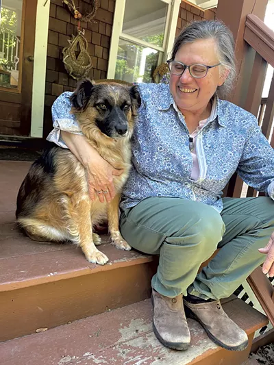 Alicia Daniel avec Chalula, anciennement connu sous le nom de Ruby - Mary Ann Lickteig © ️ Sept jours