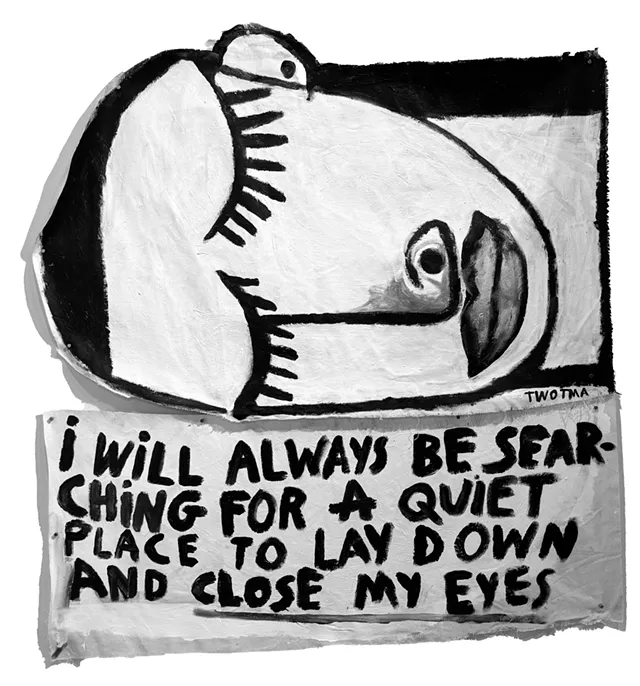 "Je chercherai toujours un endroit calme pour s