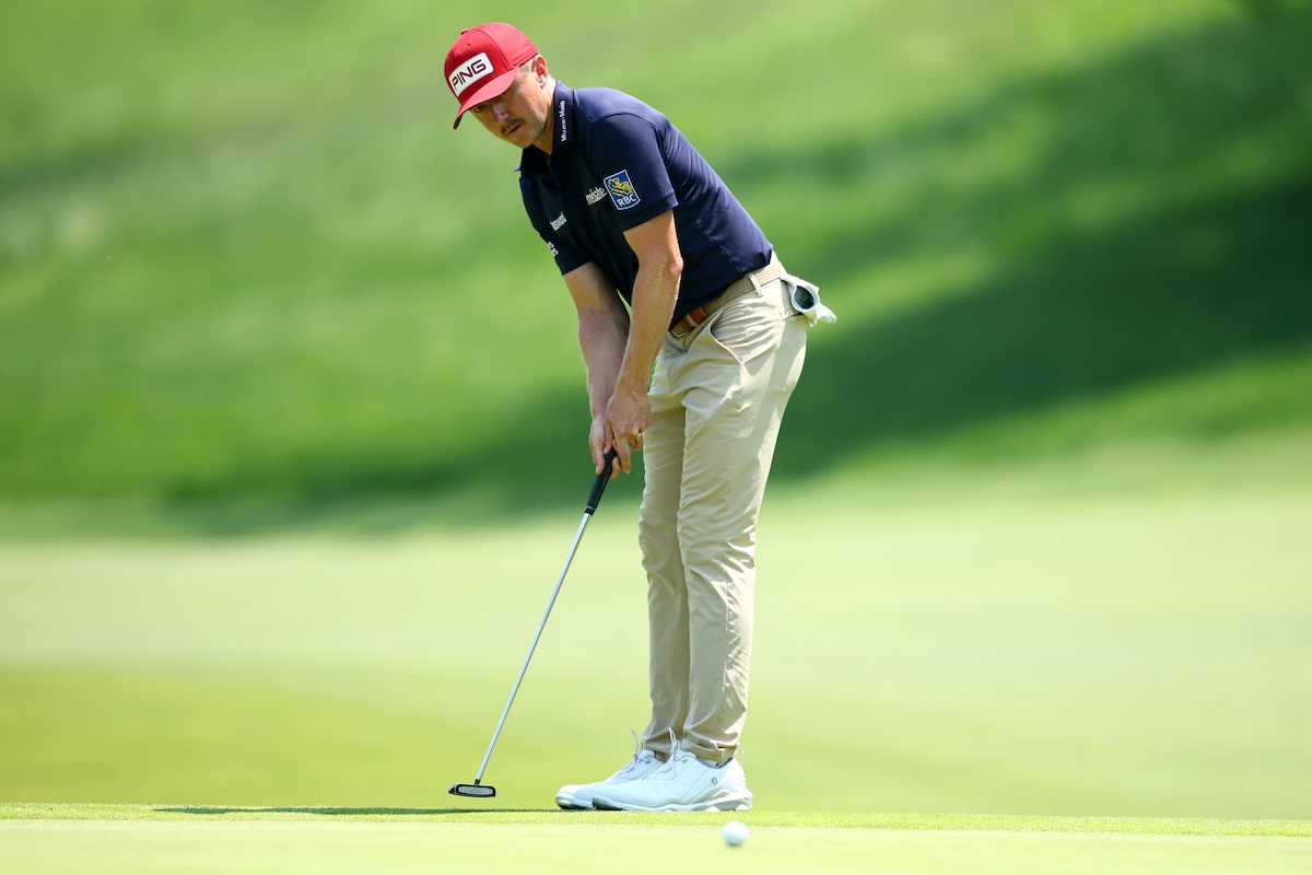 Hughes du Canada après le troisième tour de l'Open du Canada