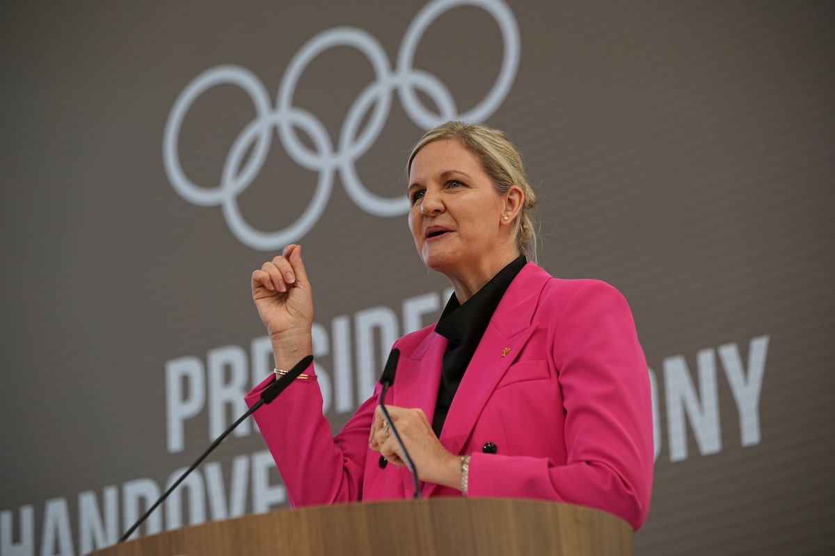 Le président du CIO, Kirsty Coventry, a inauguré, marquant le terme de leadership de 8 ans