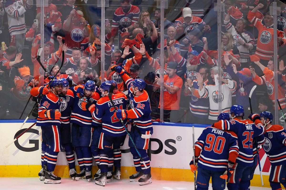 Les Oilers ont un frisson de folie avec une victoire de retour dans le match 1 de la finale de la Coupe Stanley