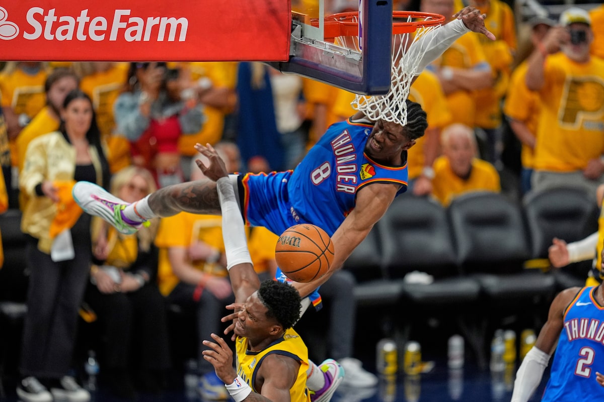Les notes sont en panne alors que Pacers et Thunder Slug Out en finale de la NBA
