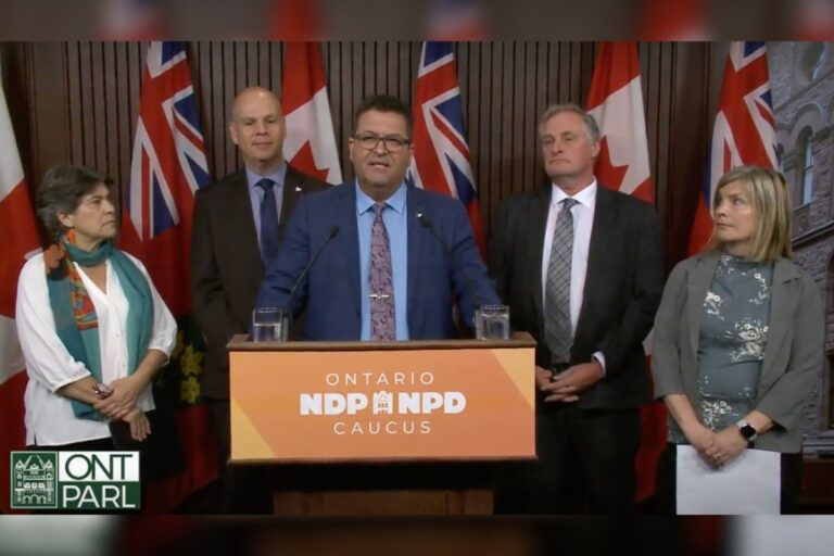 Mushkegowuk-James Bay MPP Drive Drive pour l'autoroute 11 Améliorations de la sécurité