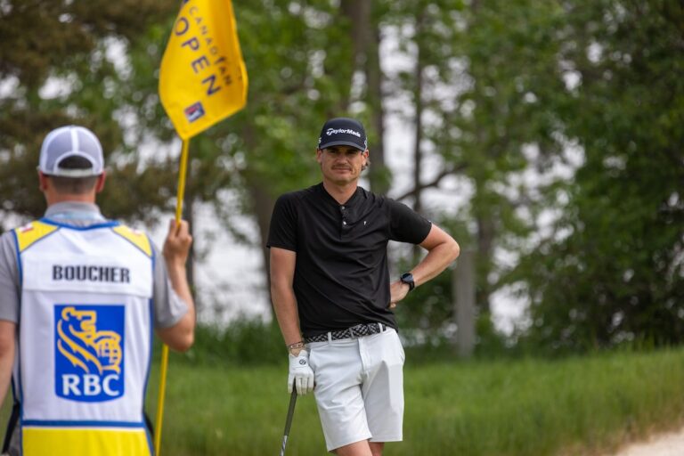 Que ce soit pour le fairway ou Instagram, Mac Boucher adopte toujours l'approche créative