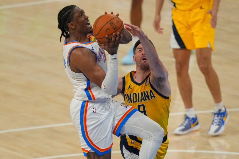 Williams marque 40, le Thunder remporte 120-109 pour prendre la tête de la finale de la NBA 3-2 sur Pacers