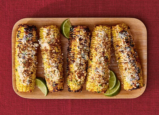 Corn grillé - gracieuseté