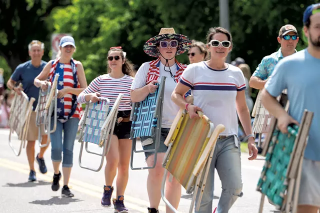 Sue Pasco Memorial Williston Precision Lawn Chair March & Drill Team - Daria Bishop