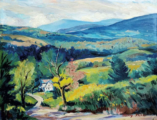 "Untitled", 1946, par Harry Shokler - courtoisie