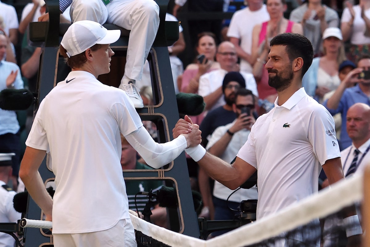 Alors que le pécheur passe à Wimbledon Final, Djokovic doit contempler la mortalité sportive