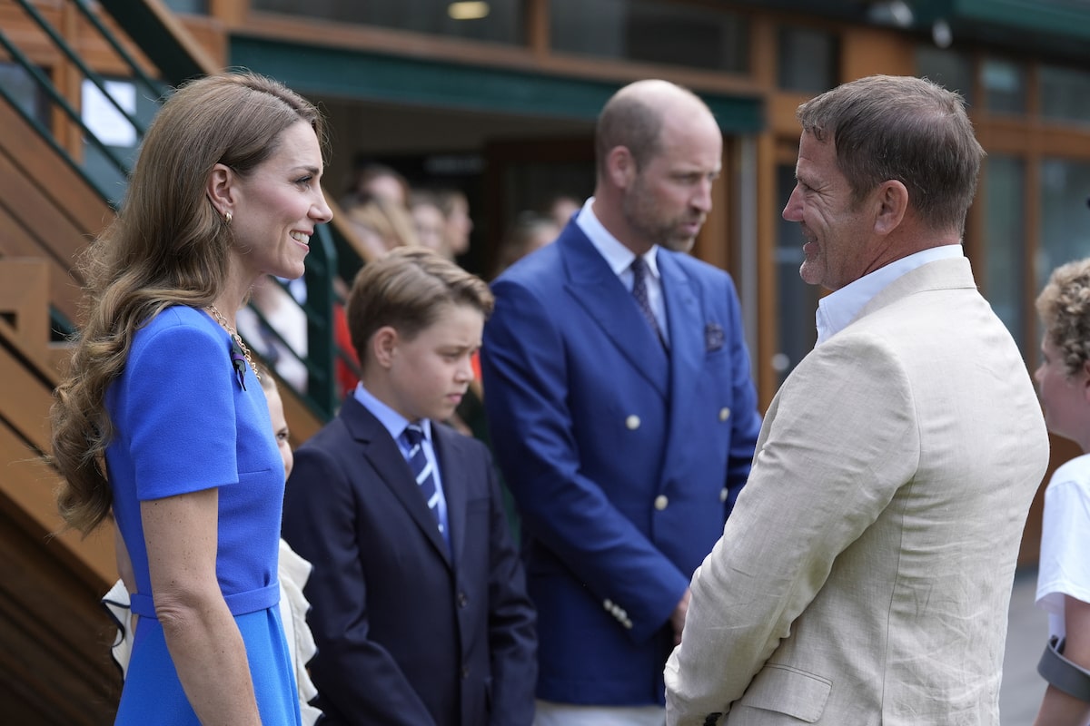Catherine, la princesse de Galles et le prince William assistent à Wimbledon Final