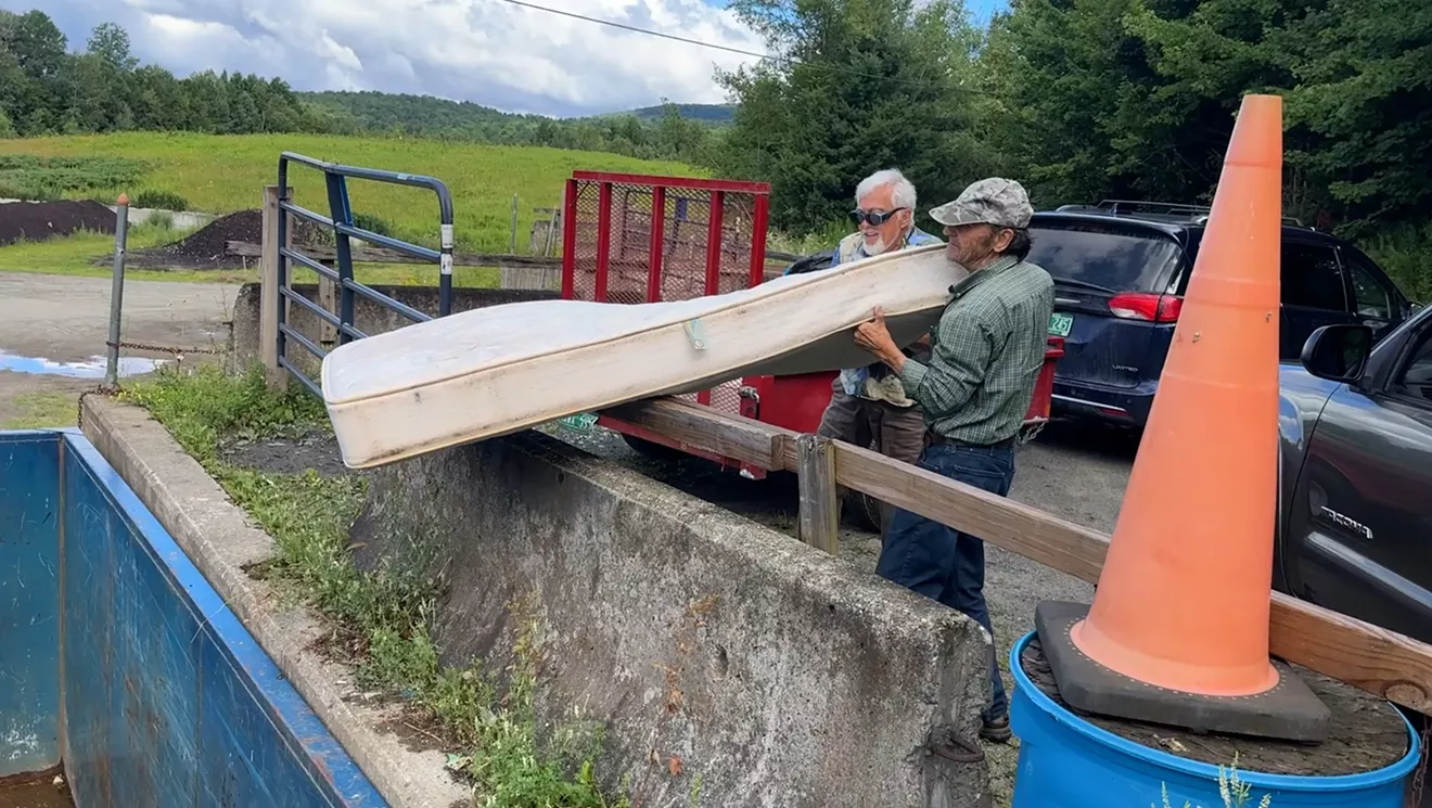 Coupé au Vermont: établir des connexions à la station de transfert Johnson, alias le dépotoir