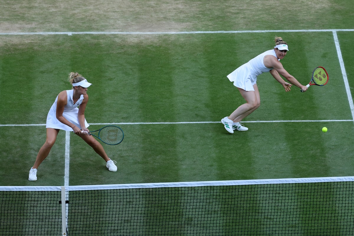 Dabrowski et Roudliffe ne sont pas en deçà en double féminin à Wimbledon
