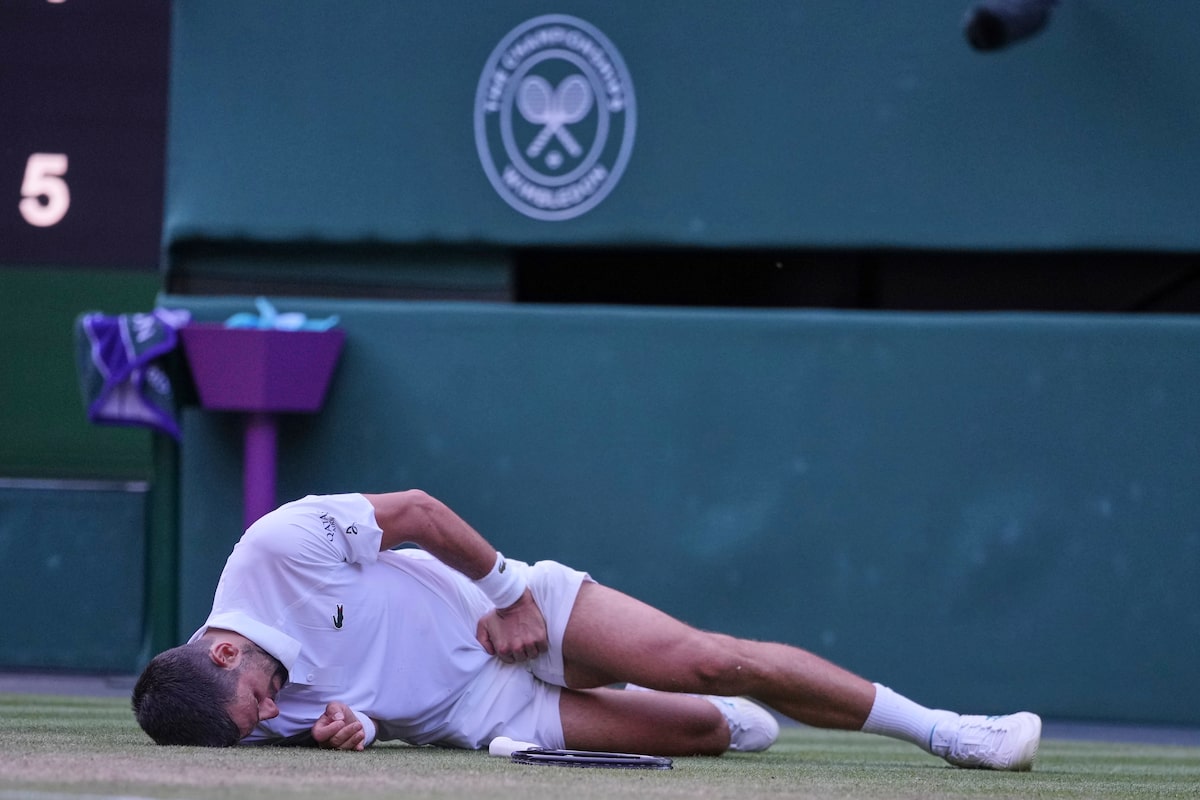 Djokovic annule sa séance d'entraînement avant la demi-finale de Wimbledon contre le pécheur