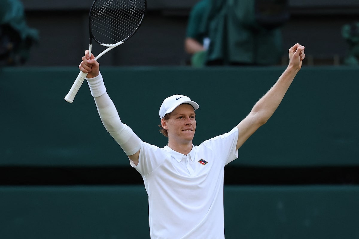 Jannik Sinner bat Carlos Alcaraz pour remporter le titre masculin de Wimbledon