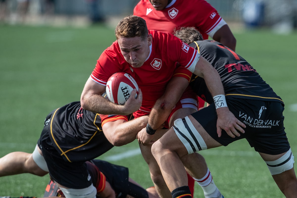 La Belgique sécurise la victoire sur le Canada avec 25-18 dans le match de test de rugby