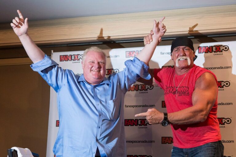 La carrière de lutte de Hulk Hogan ne manquait pas de moments fabriqués en Canada