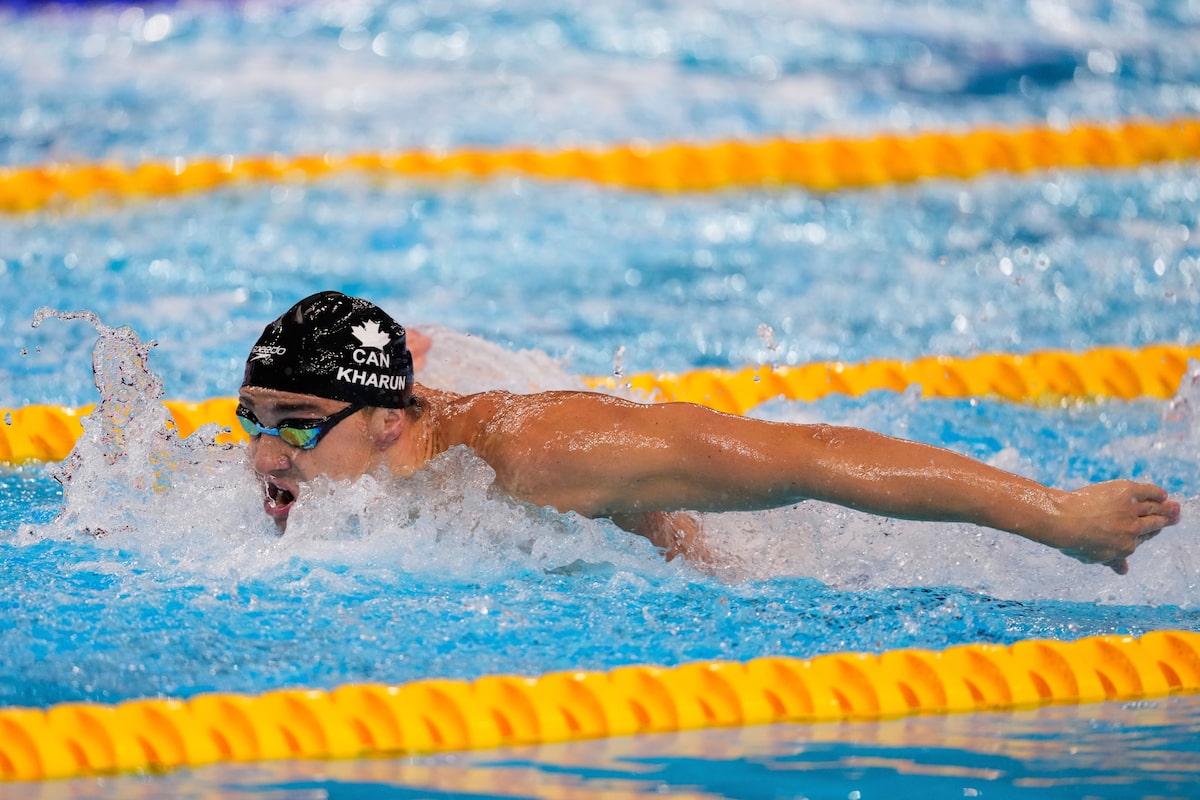 Le Canada prend le bronze au relais au World Nimming Championship, McIntosh Eyes Third Gold