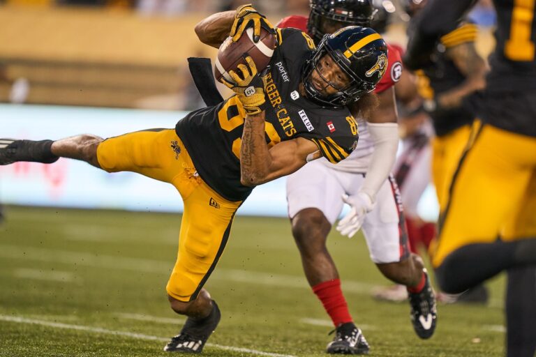 Le receveur vedette Kenny Lawler a déjà une année de carrière avec Tiger-Cats