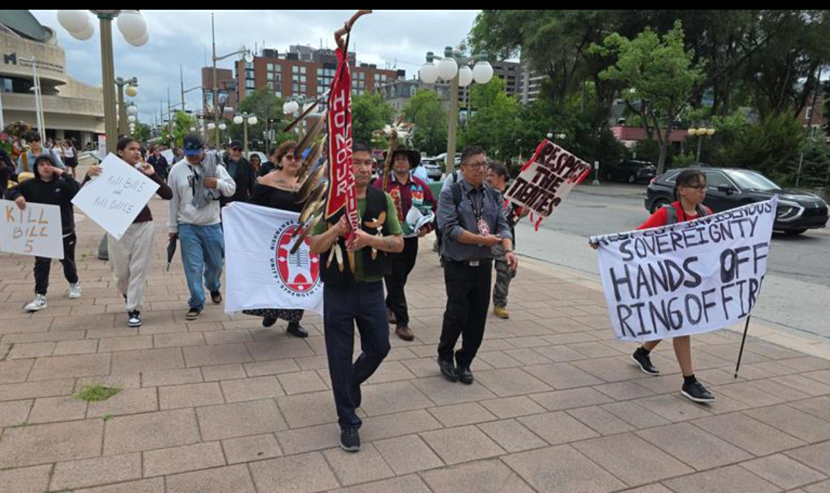 Le terrain de Carney pour les projets ne laisse pas une impression favorable pour les groupes politiques autochtones