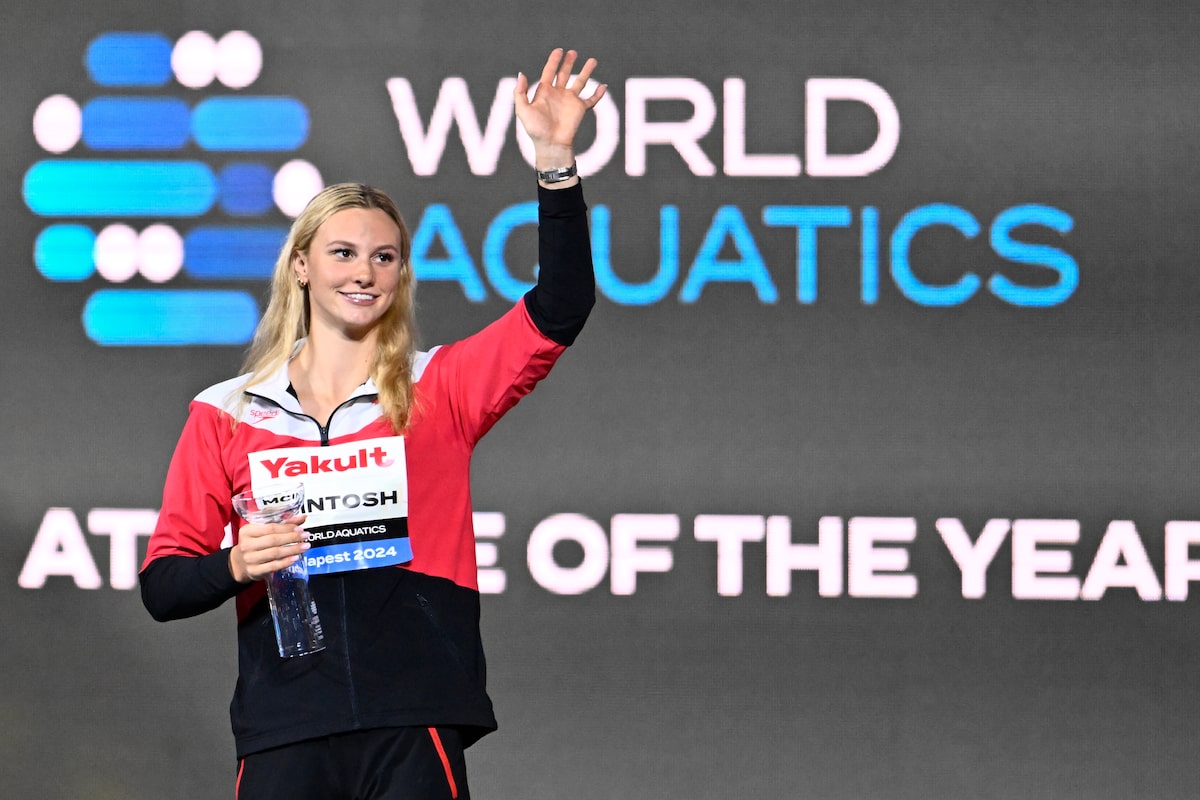 McIntosh Eyes 5 Or individuels aux championnats du monde