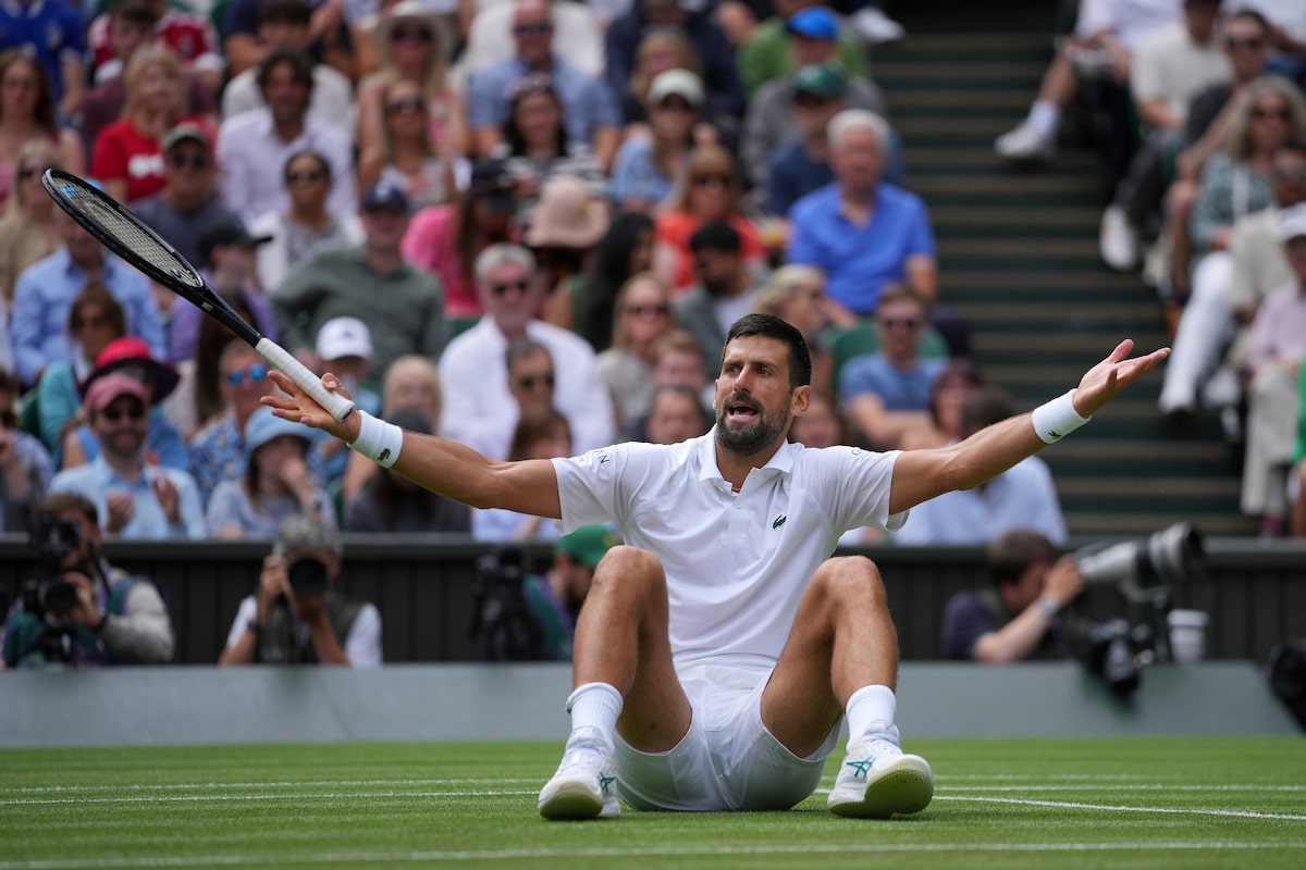Novak Djokovic secoue lent début pour atteindre les quarts de finale de Wimbledon